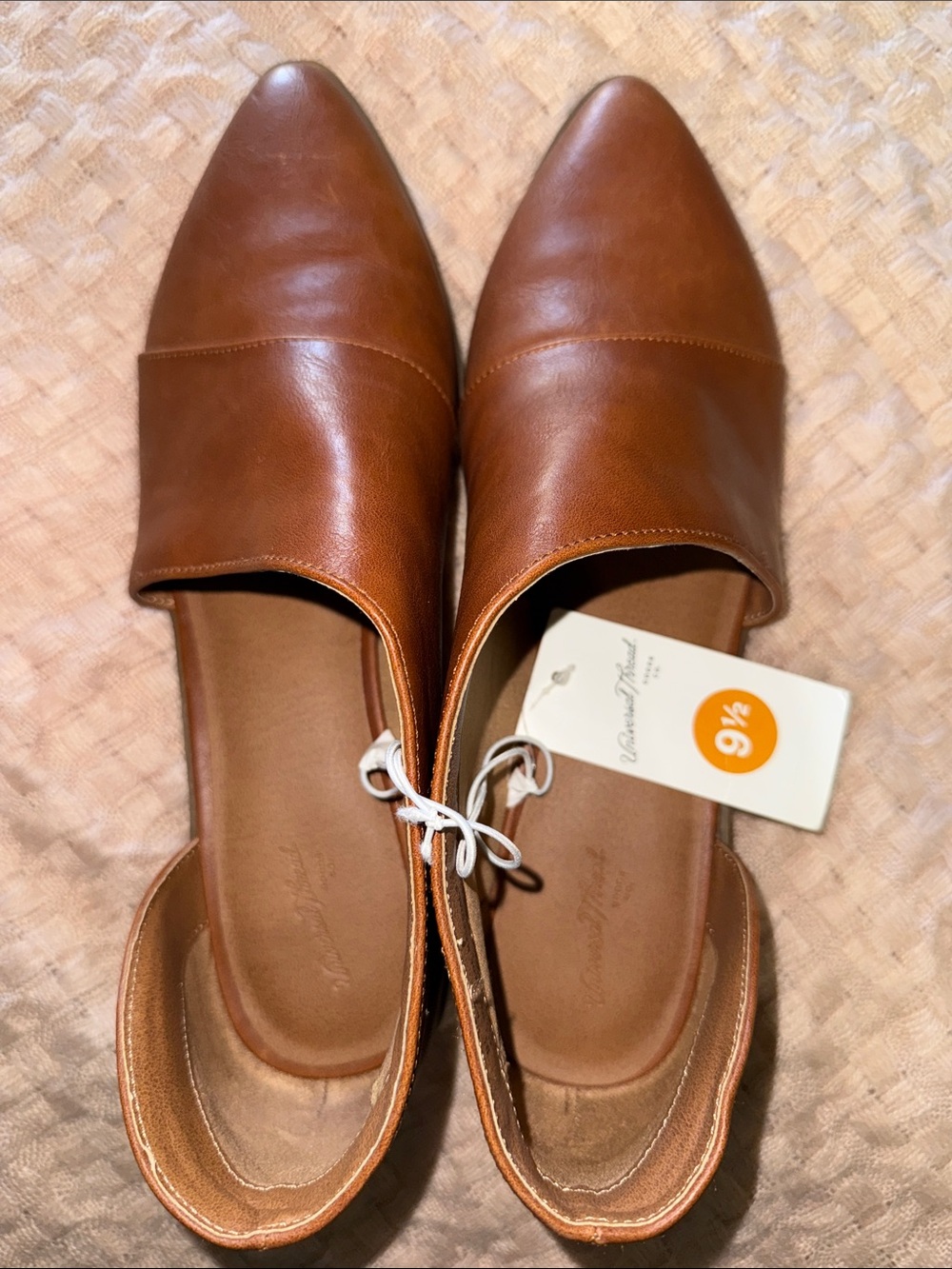 Women's Universal Threads Leather Brown Shoes
